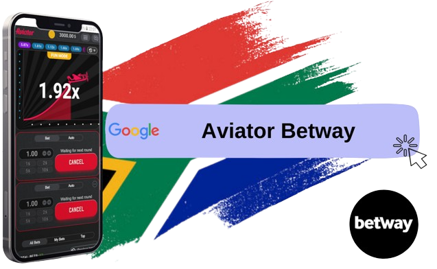 A picture of a cell phone with the text aviator betway on it

