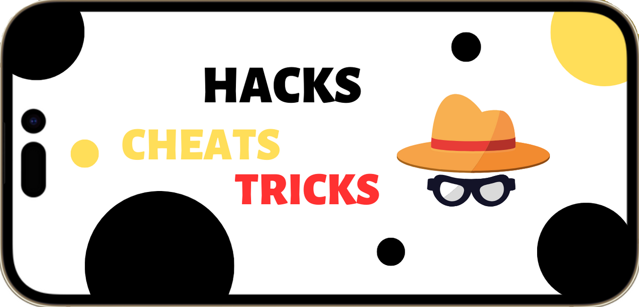 A picture of a sign that says hacks, cheaps, tricks

